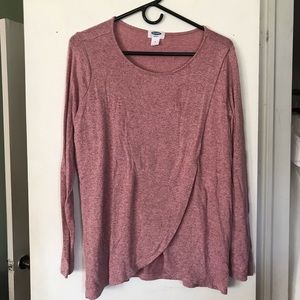 Pink Old Navy Nursing/Maternity Top